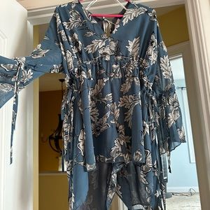 NWT lilac shade romper